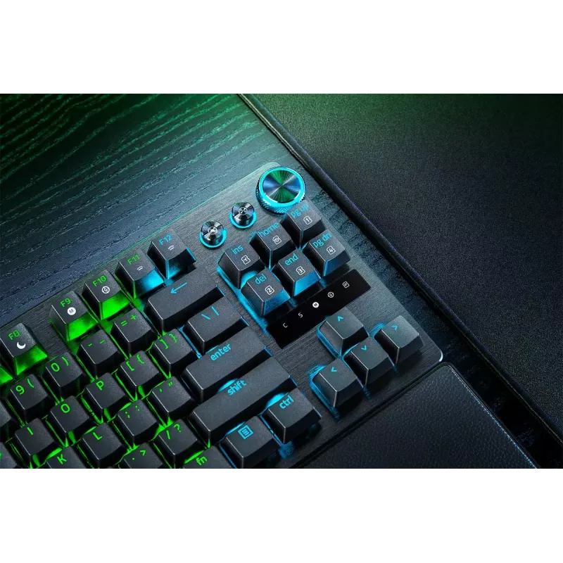 Razer Huntsman V3 Pro Tenkeyless klaviatūra optiniais jungikliais RGB juoda
