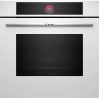 Įmontuojama elektrinė orkaitė Bosch HBG7721W1S, 71L, pirolizė