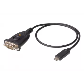 ATEN UC232C USB-C į RS-232 keitiklis, juodas, 0,45 m