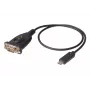 ATEN UC232C USB-C į RS-232 keitiklis, juodas, 0,45 m