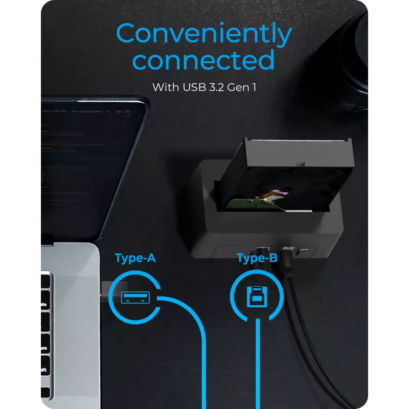 ICY BOX IB-1121-U3 USB 3.2 Gen 1 (3.1 Gen 1) Type-A juoda