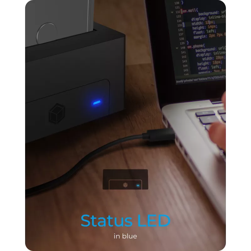 ICY BOX IB-1121-U3 USB 3.2 Gen 1 (3.1 Gen 1) Type-A juoda