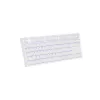 GENESIS Thor 404 TKL klaviatūra žaidimams laida USB QWERTY US International balta