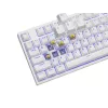 GENESIS Thor 404 TKL klaviatūra žaidimams laida USB QWERTY US International balta