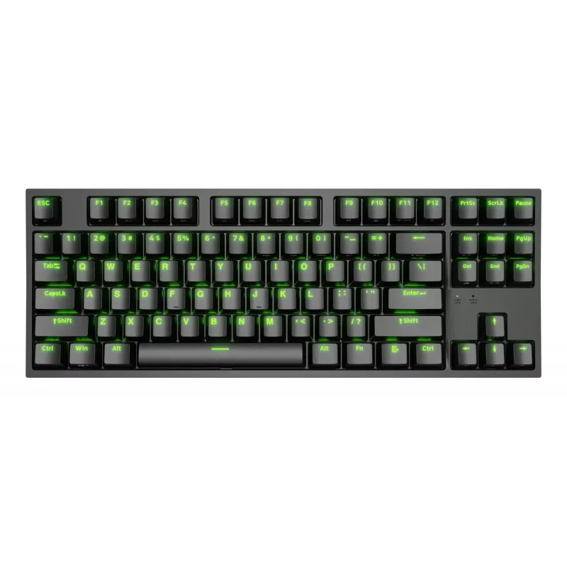 GENESIS Thor 404 TKL klaviatūra žaidimams USB QWERTY US English Juoda