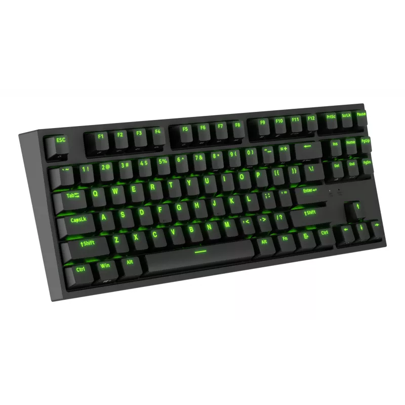 GENESIS Thor 404 TKL klaviatūra žaidimams USB QWERTY US English Juoda