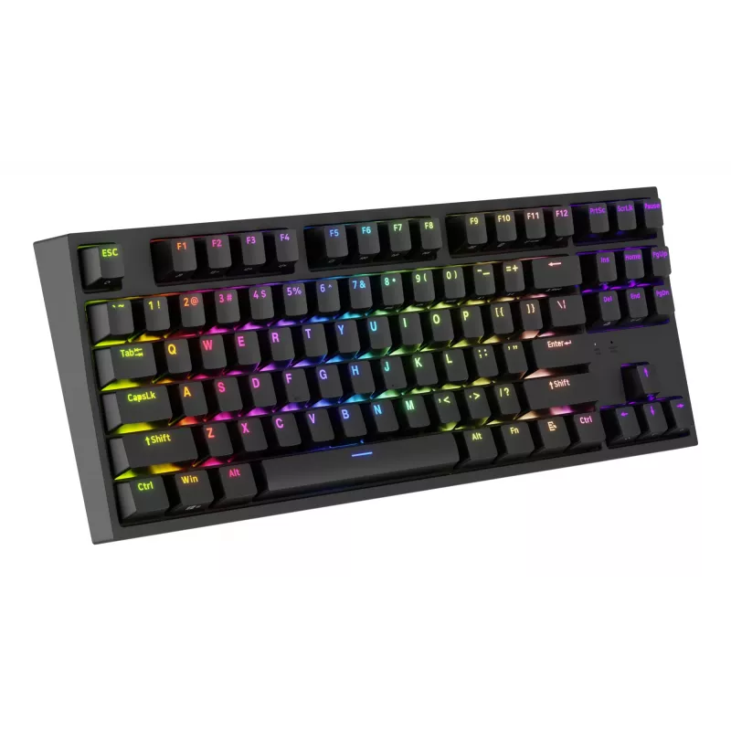 GENESIS Thor 404 TKL klaviatūra žaidimams USB QWERTY US English Juoda