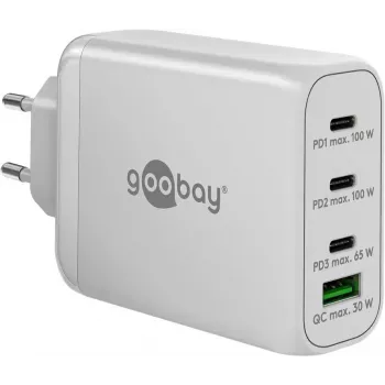 Goobay Charger 65556 greitasis USB-C PD 100W kroviklis nešiojamam kompiuteriui ir išmaniajam telefonui
