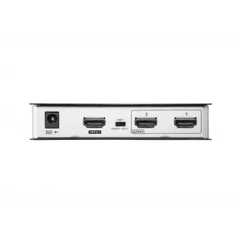 ATEN VS182B 2 prievadų HDMI skirstytuvas, 4K 60Hz (4:4:4), metalinis, juodas