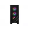 Korpusas MSI MAG FORGE 120A AIRFLOW Midi Tower — Juodas, Grūdintas Stiklas, Tinklelis, 3×120mm priekiniai ventiliatoriai, 2×120mm viršutiniai ventiliatoriai, ATX palaikymas