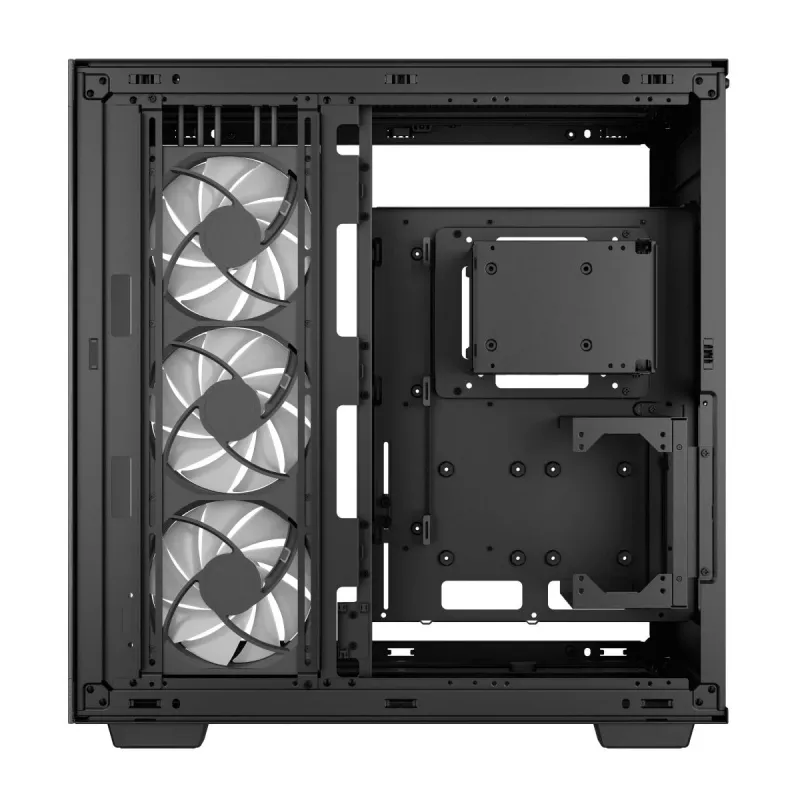 Korpusas DeepCool CH780 Tower Full Tower, E-ATX, grūdintas stiklas, aRGB, USB-C, maks. GPU 480 mm