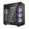 Korpusas DeepCool CH780 Tower Full Tower, E-ATX, grūdintas stiklas, aRGB, USB-C, maks. GPU 480 mm