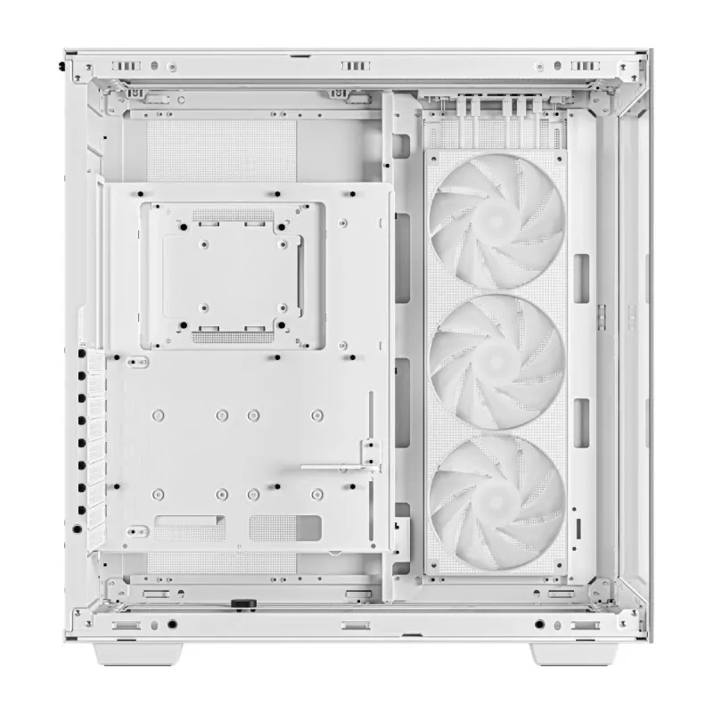 PC korpusas DeepCool CH780 WH Tower White — Full Tower, E-ATX, grūdintas stiklas, aRGB, 48 cm GPU, 13,2 cm aušintuvas
