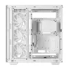 PC korpusas DeepCool CH780 WH Tower White — Full Tower, E-ATX, grūdintas stiklas, aRGB, 48 cm GPU, 13,2 cm aušintuvas