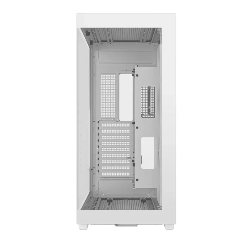 PC korpusas DeepCool CH780 WH Tower White — Full Tower, E-ATX, grūdintas stiklas, aRGB, 48 cm GPU, 13,2 cm aušintuvas