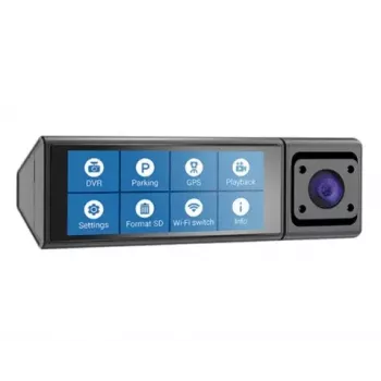 Vaizdo registratorius Navitel RC3 PRO, Full HD 1920x1080, 106° kampas, dvi kameros, IPS 3.16 col. ekranas, MicroSD iki 128 GB, USB maitinimas