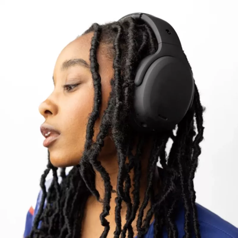 SKULLCANDY Crusher ANC 2 ausinės – stereo, belaidės, juodos