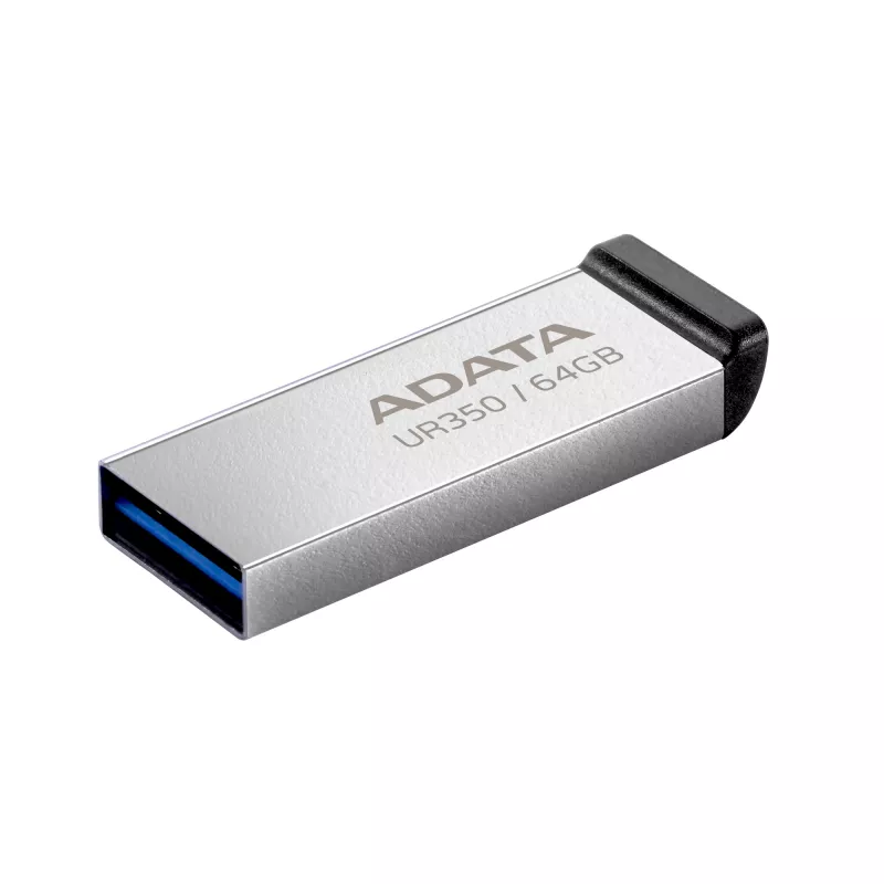 ADATA UR350 USB atmintukas 64 GB USB-A 3.2 Gen 1 (3.1 Gen 1) juodas
