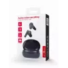 GEMBIRD Malmo belaidžiai TWS į ausis įdedami ausinės su ANC, stereo, Bluetooth, juodos
