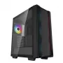Korpusas DeepCool CC560 ARGB V2 Midi Tower Black — ATX/Micro‑ATX/Mini‑ITX, grūdintas stiklas, aRGB, palaiko iki 370 mm GPU