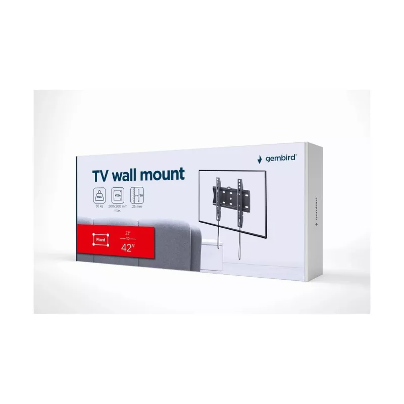 GEMBIRD TV sieninis laikiklis (fiksuotas), 23-42 col.