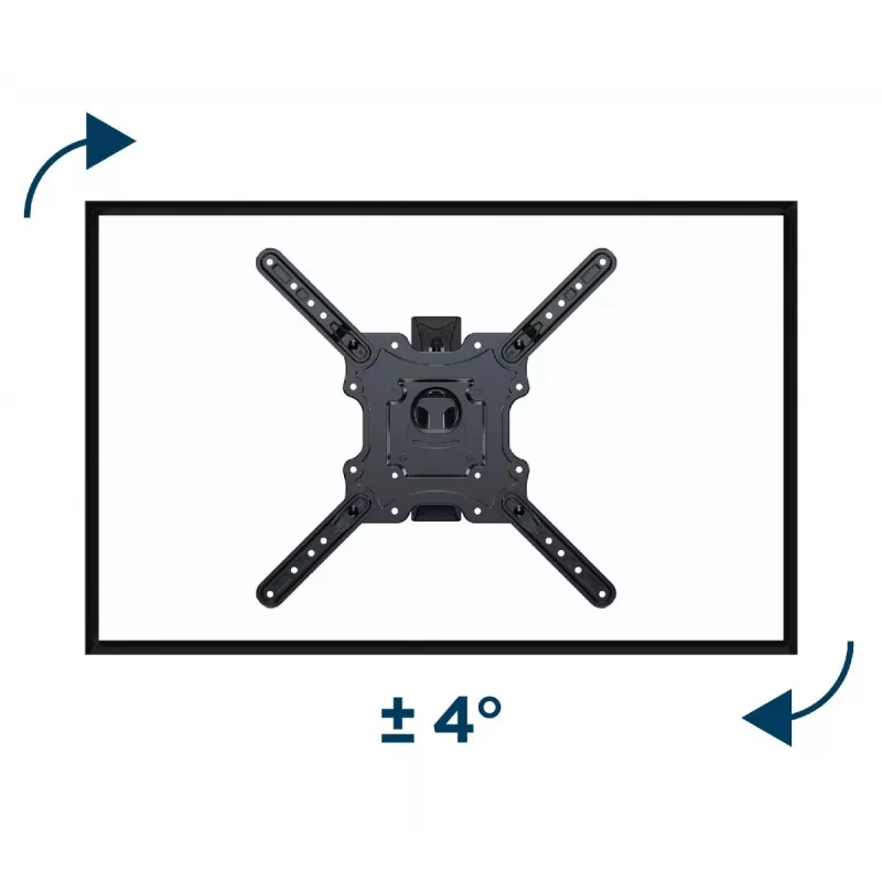 GEMBIRD Premium pilno judesio TV laikiklis ant sienos, 32-55 col., 32 kg