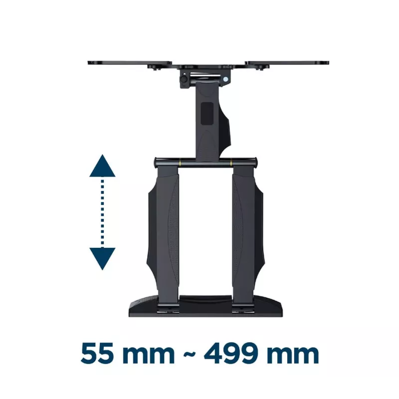 GEMBIRD Premium pilno judesio TV laikiklis ant sienos, 32-55 col., 32 kg
