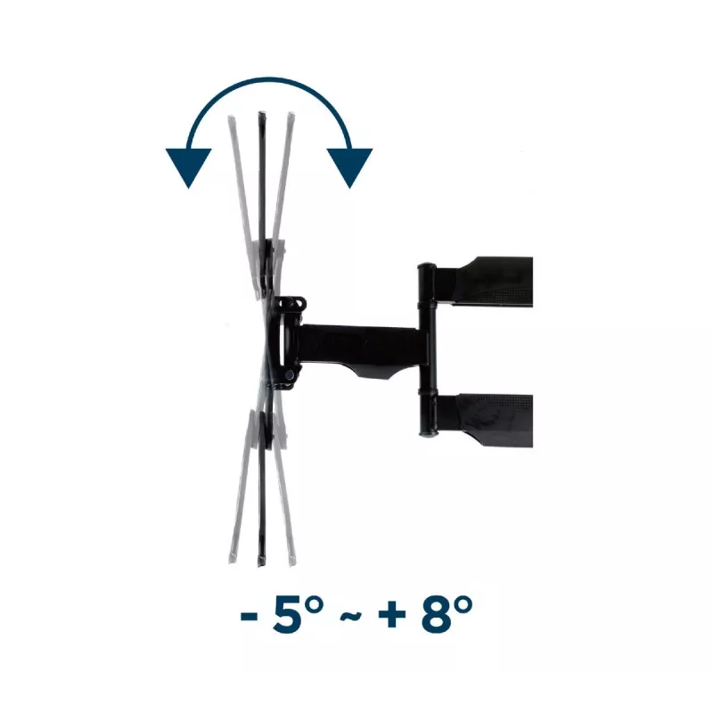GEMBIRD Premium pilno judesio TV laikiklis ant sienos, 32-55 col., 32 kg
