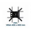 GEMBIRD Premium pilno judesio TV laikiklis ant sienos, 32-55 col., 32 kg