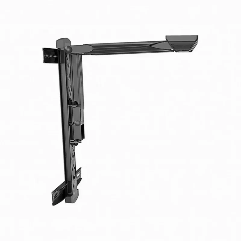 Gembird WM-55ST-02 sieninis laikiklis 32–55 colių ekranams, VESA 100x100–400x400, pakreipimas -5°–8°, atstumas nuo sienos 6,5–61 cm, 30 kg, juodas
