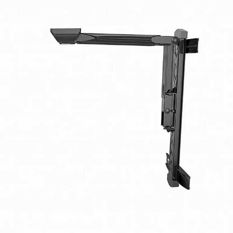 Gembird WM-55ST-02 sieninis laikiklis 32–55 colių ekranams, VESA 100x100–400x400, pakreipimas -5°–8°, atstumas nuo sienos 6,5–61 cm, 30 kg, juodas