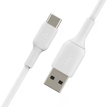 USB laidas Belkin BoostCharge CAB001BT1MWH 1 m USB A – USB C baltas