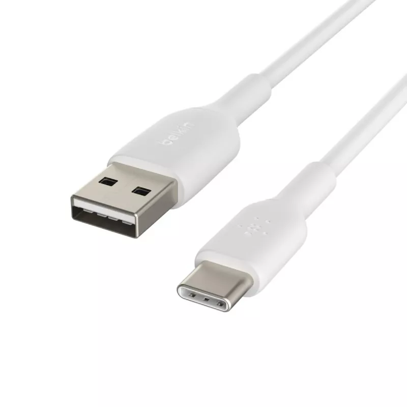 USB laidas Belkin BoostCharge CAB001BT1MWH 1 m USB A – USB C baltas
