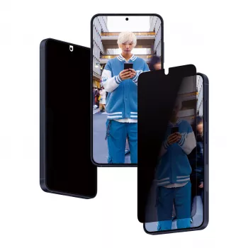 PanzerGlass® privatumo ekrano apsauga Samsung Galaxy S24 | Ultra-Wide Fit su EasyAligner