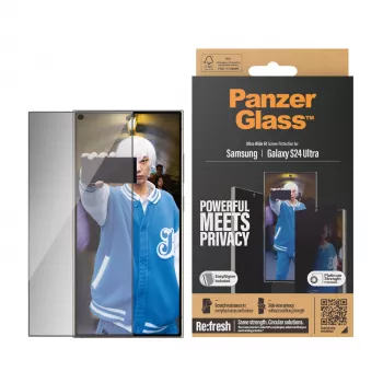 PanzerGlass® Privatumo Ekrano Apsauga Samsung Galaxy S24 Ultra | Ultra-Wide Fit su EasyAligner