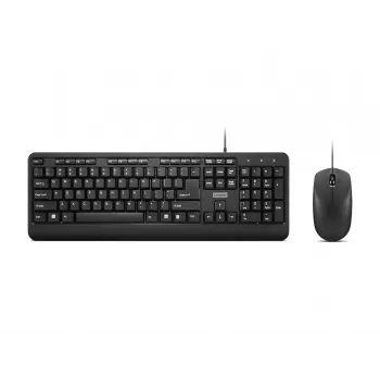 Lenovo 160 klaviatūra ir pelė laidinis rinkinys, USB, lietuviškas išdėstymas, juoda