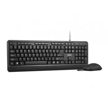 Lenovo 160 klaviatūra ir pelė laidinis rinkinys, USB, lietuviškas išdėstymas, juoda