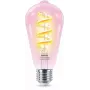Philips Filament Clear 40 W ST64 E27 protinga lemputė, Wi-Fi/Bluetooth, skaidri, LED, E27