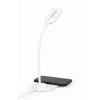 GEMBIRD TA-WPC10-LED-01-W Stalo lempa su belaidžiu įkrovikliu, balta