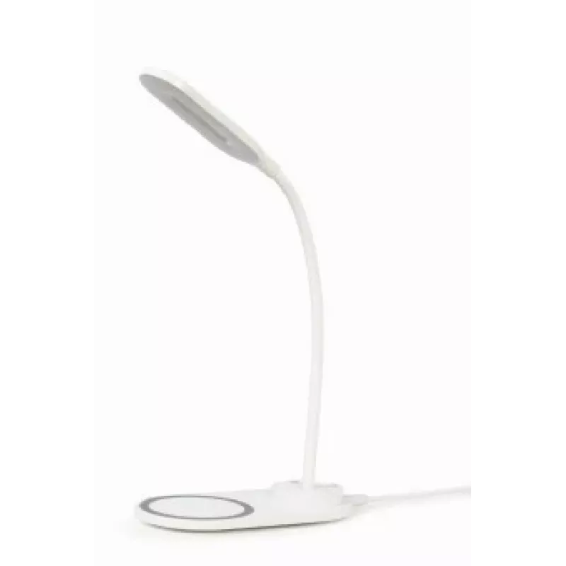 GEMBIRD TA-WPC10-LED-01-W Stalo lempa su belaidžiu įkrovikliu, balta