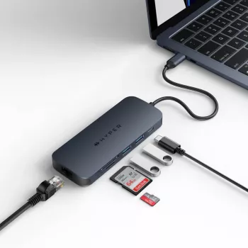 Targus HD4004GL USB-C stotelė / prievadų replikatorius, mėlyna