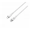 TARGUS Hyper 2m Silikoninis 240W USB-C įkrovimo laidas – Baltas