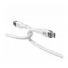 TARGUS Hyper 2m Silikoninis 240W USB-C įkrovimo laidas – Baltas