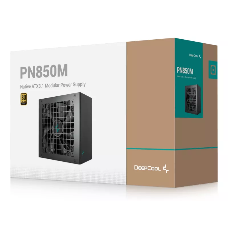 DeepCool Gamer Storm PN850M maitinimo blokas 850 W 20+4 pin ATX ATX juodas