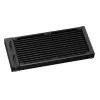 DEEPCOOL Mystique 240 procesoriaus vandens aušintuvas 12 cm - juodas