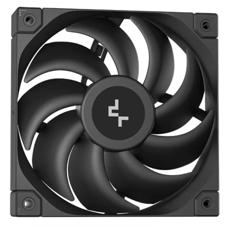 DEEPCOOL Mystique 240 procesoriaus vandens aušintuvas 12 cm - juodas