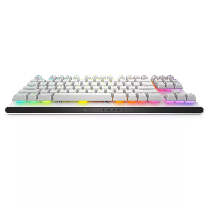 Alienware AW420K klaviatūra žaidimams USB QWERTY US International balta