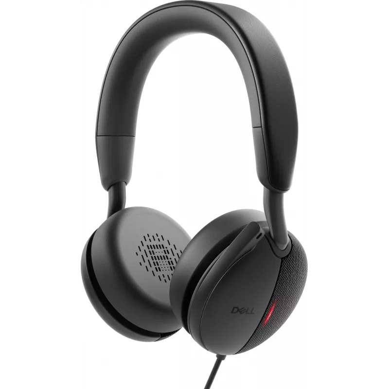 DELL Pro Plus Wired ANC Headset - WH5024, Laidinės, Skambučiai/Muzika, 20 - 20000 Hz, 189 g, Ausinės, Juoda