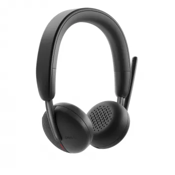 DELL Pro Wireless Headset WL3024, belaidis ir laidinis, pokalbiams/muzikai, 20 - 20000 Hz, 182 g, ausinės, juodos
