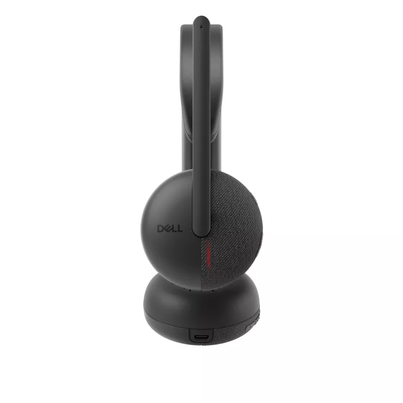 DELL Pro Wireless Headset WL3024, belaidis ir laidinis, pokalbiams/muzikai, 20 - 20000 Hz, 182 g, ausinės, juodos